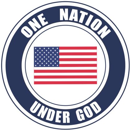One Nation Under God Decal
