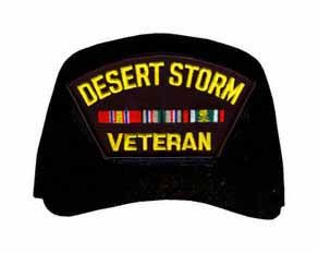 Operation Desert Storm Veteran with Ribbons Ball Cap