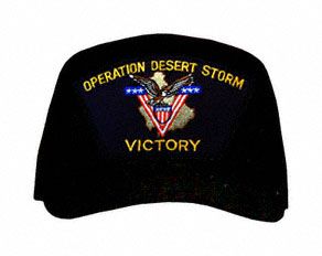 Operation Desert Storm Victory with Ribbons Ball Cap