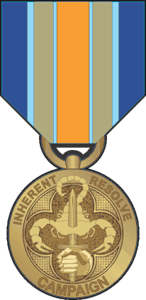 Operation Inherent Resolve Campaign Medal Decal