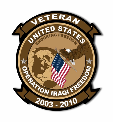 Operation Iraqi Freedom Decal Sticker