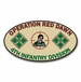 'Operation Red Dawn' 4th Infantry Division Vinyl Transfer Decal