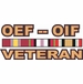 Operations Enduring Freedom (OEF) and Iraqi Freedom (OIF) Veteran Decal