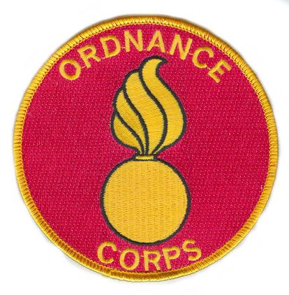 Ordnance Corps Patch