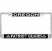Oregon Patriot Guard Automobile License Plate Frame
