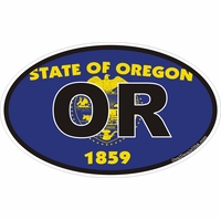 Oregon State Decals Stickers Thumbnail Illustration