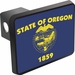 Oregon State Flag Hitch Cover