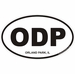 Orland Park Illinois Oval Decal