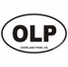 Overland Park Kansas Oval Decal