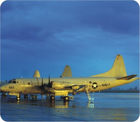 P-3C Standing Ready Mouse Pad