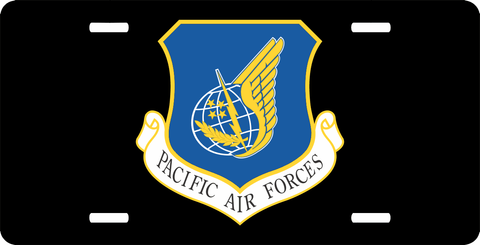 Pacific Air Forces Command License Plate