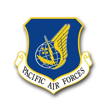 Pacific Air Forces Command Vinyl Transfer Decal
