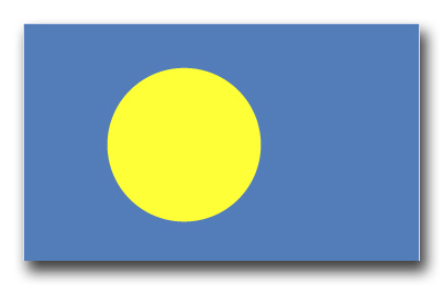 Palau Flag Vinyl Transfer Decal