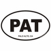Palo Alto California Oval Decal