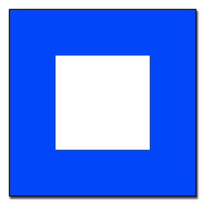 Papa Signal Flag Sticker Decal