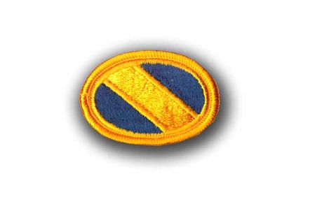 PARACHUTE OVAL 2" MILITARY PATCH