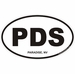 Paradise Nevada Oval Decal
