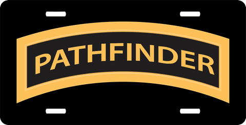 Pathfinder Tab License Plate