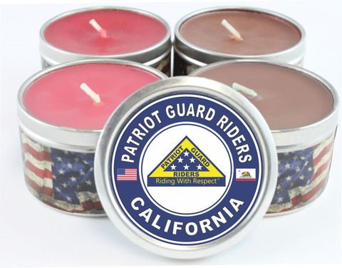 Patriot Guard Riders California Scented Candle