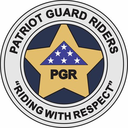 Patriot Guard Riders Concho Vinyl Decal