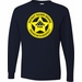 Patriot Guard Riders Concho Printed Long-Sleeve Navy Blue T-Shirt w/ 