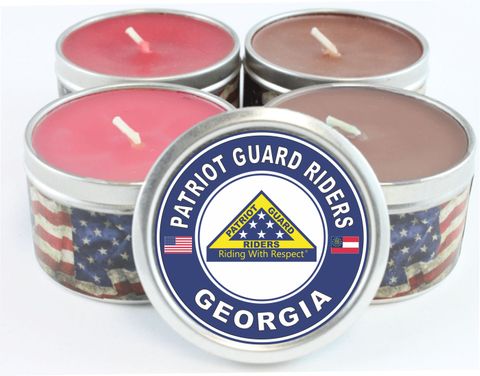 Patriot Guard Riders Georgia Scented Candle