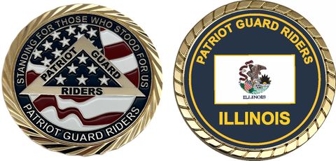 Patriot Guard Riders Illinois Challenge Coin