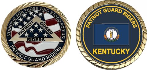 Patriot Guard Riders Kentucky Challenge Coin