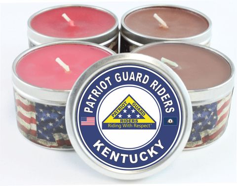 Patriot Guard Riders Kentucky Scented Candle