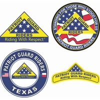 Patriot Guard Riders Magnets and Decals Thumbnail Illustration