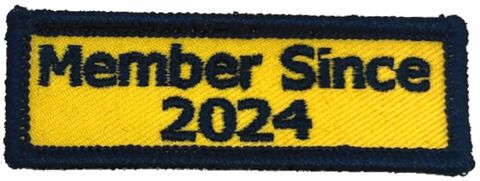 Patriot Guard Riders Member Since 2024 Patch
