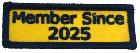 Patriot Guard Riders Member Since 2025 Patch