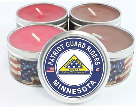 Patriot Guard Riders Minnesota Scented Candle