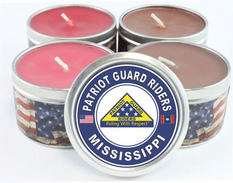 Patriot Guard Riders Mississippi Scented Candle
