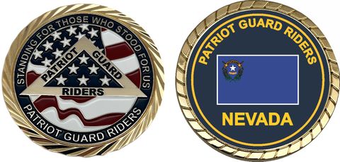 Patriot Guard Riders Nevada Challenge Coin