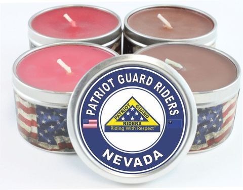 Patriot Guard Riders Nevada Scented Candle