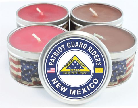 Patriot Guard Riders New Mexico Scented Candle