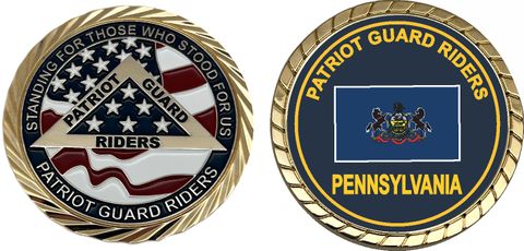 Patriot Guard Riders Pennsylvania Challenge Coin