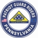 Patriot Guard Riders Pennsylvania State Round Vinyl Decal