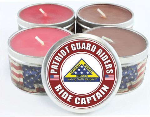 Patriot Guard Riders Ride Captain Scented Candle