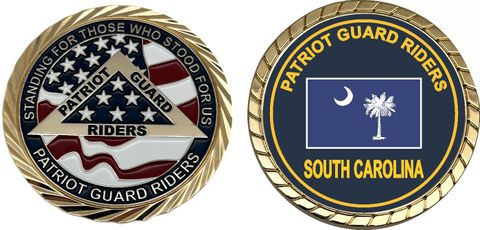 Patriot Guard Riders South Carolina Challenge Coin