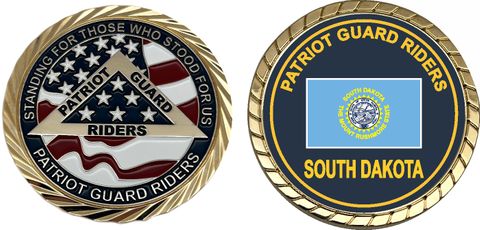 Patriot Guard Riders South Dakota Challenge Coin
