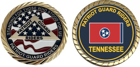 Patriot Guard Riders Tennessee Challenge Coin