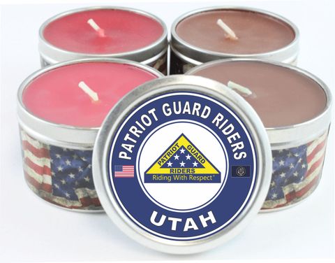 Patriot Guard Riders Utah Scented Candle