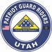 Patriot Guard Riders Utah State Round Vinyl Decal