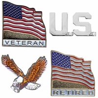 Patriotic Lapel Pins Thumbnail Illustration