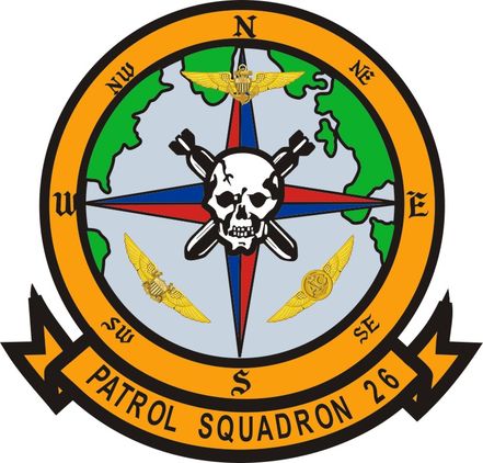 Patrol Squadron 26 Decal Sticker
