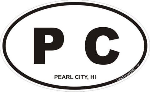 Pearl City, Hawaii Decal Sticker