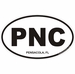 Pensacola Florida Oval Decal