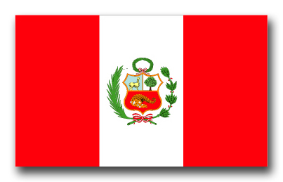 Peru Flag Vinyl Transfer Decal